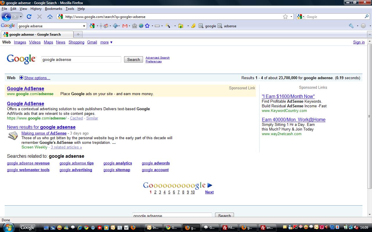 Google Authority Results Google Authority Results - with just one result